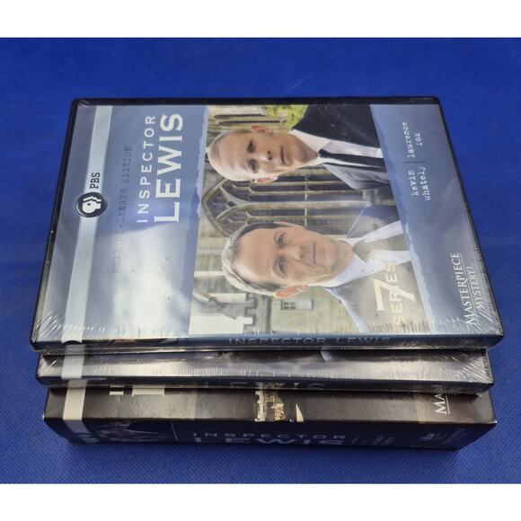 INSPECTOR LEWIS Complete 8 Seasons Kevin Whately Laurence Fox Masterpiece DVD - Picture 8 of 8